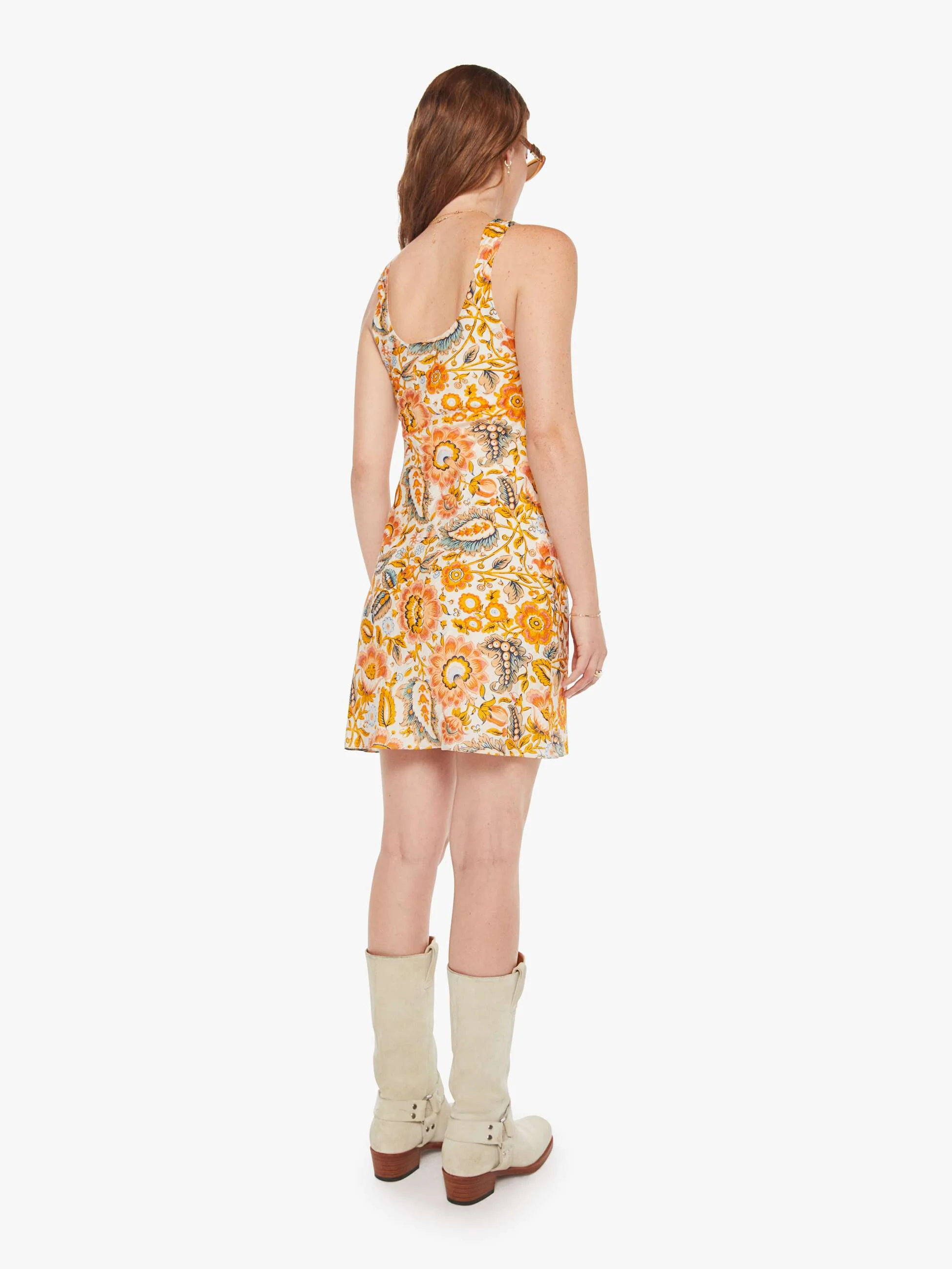 Alix Of Bohemia Addie Dress - Topaz Flower - Image 4