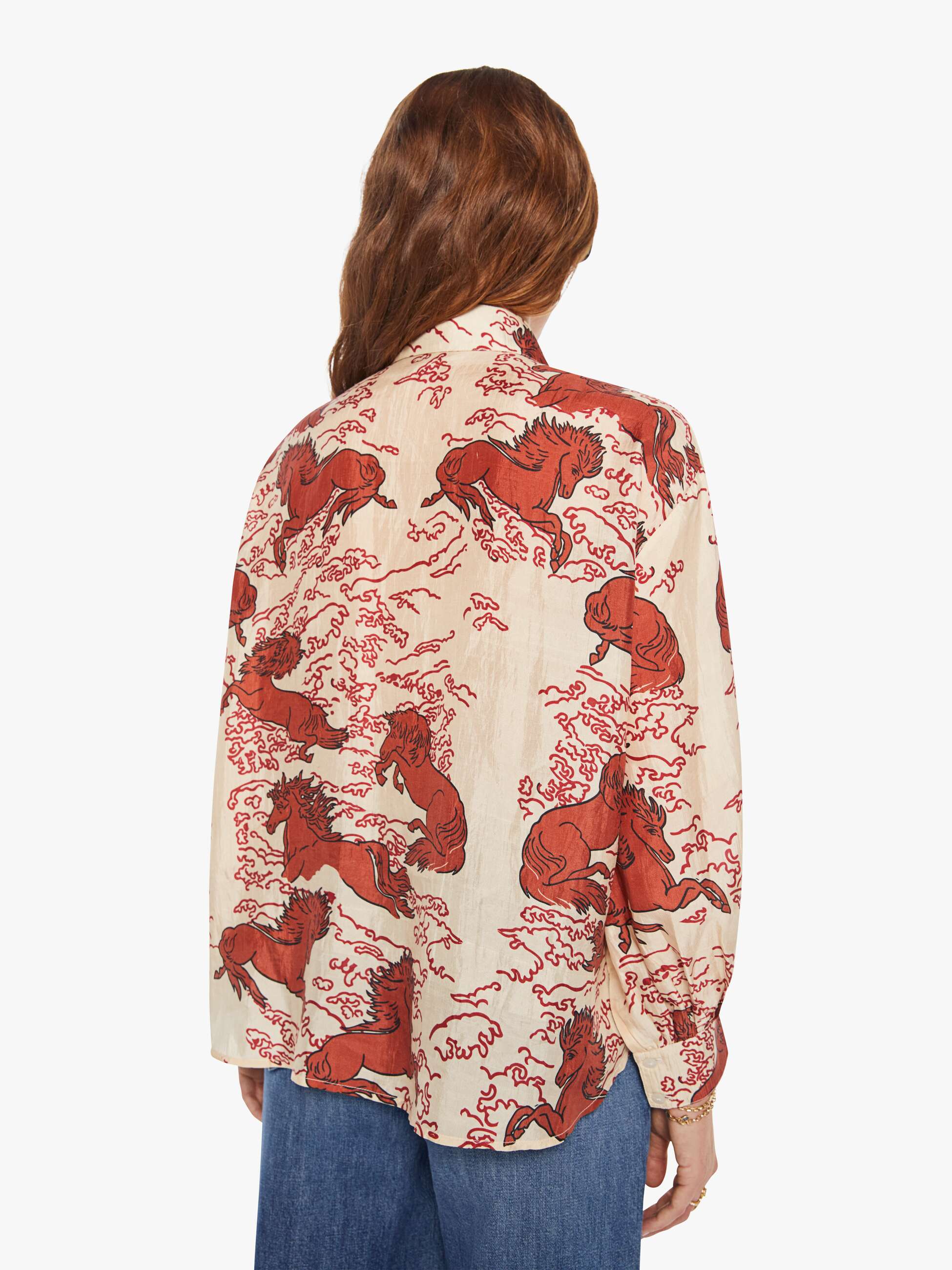 Alix Of Bohemia Emery Shirt - Rouge Pegasus - Image 4