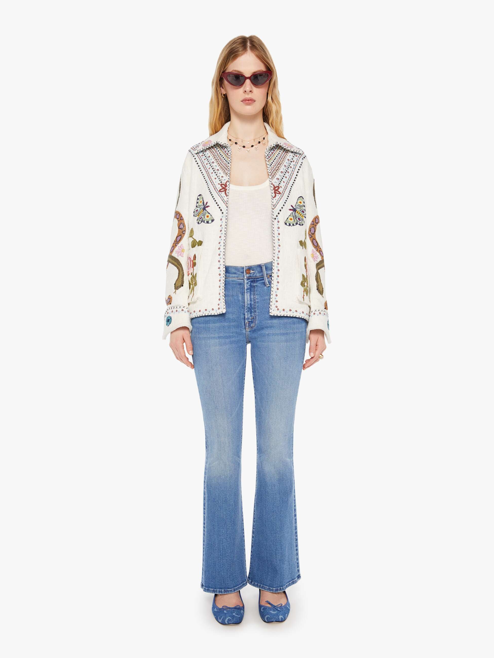 Alix Of Bohemia Jude Jacket - Ivory Ethereal - Image 5