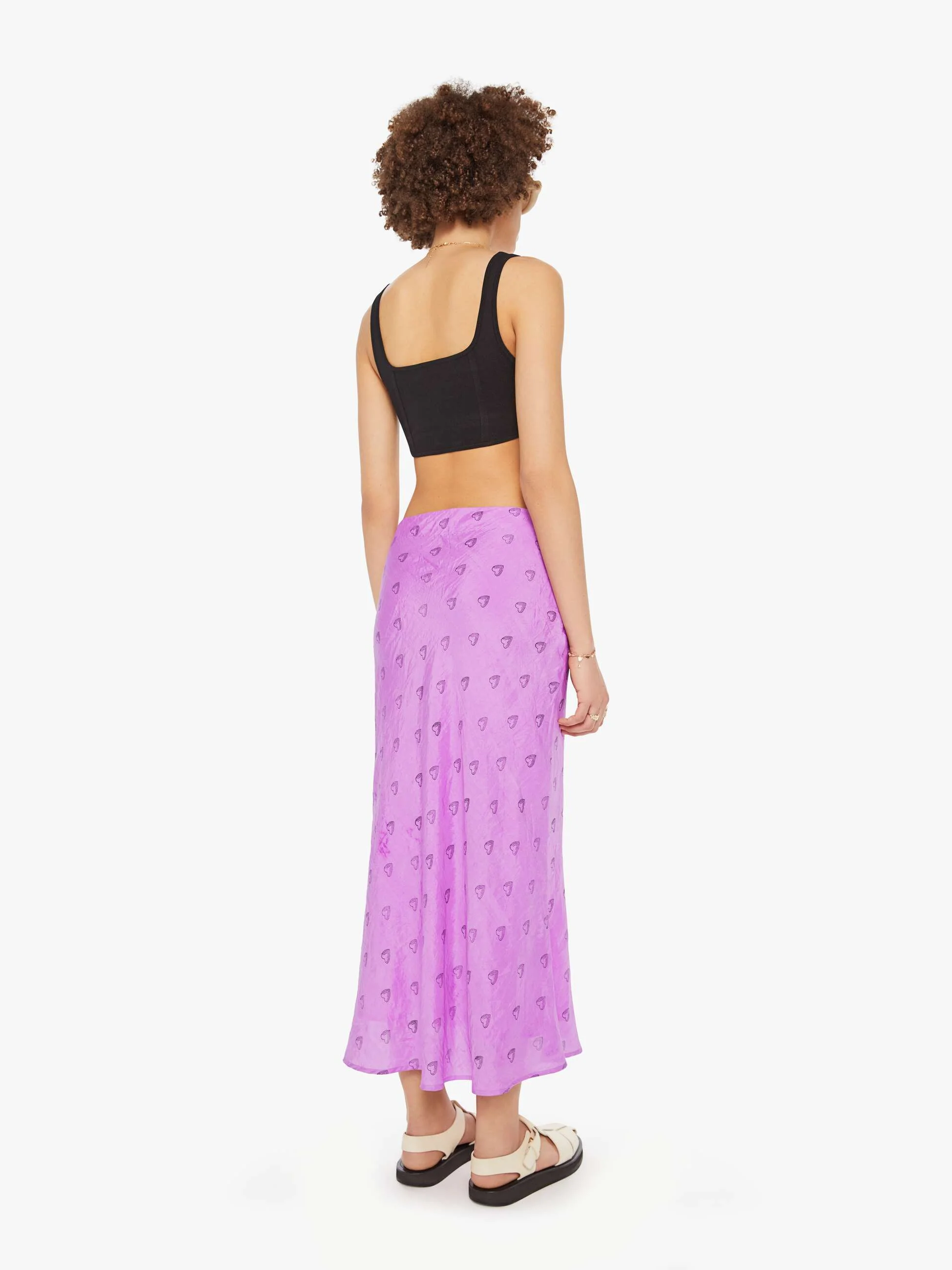 Alix Of Bohemia Lyra Skirt - Fuchsia Heart - Image 4