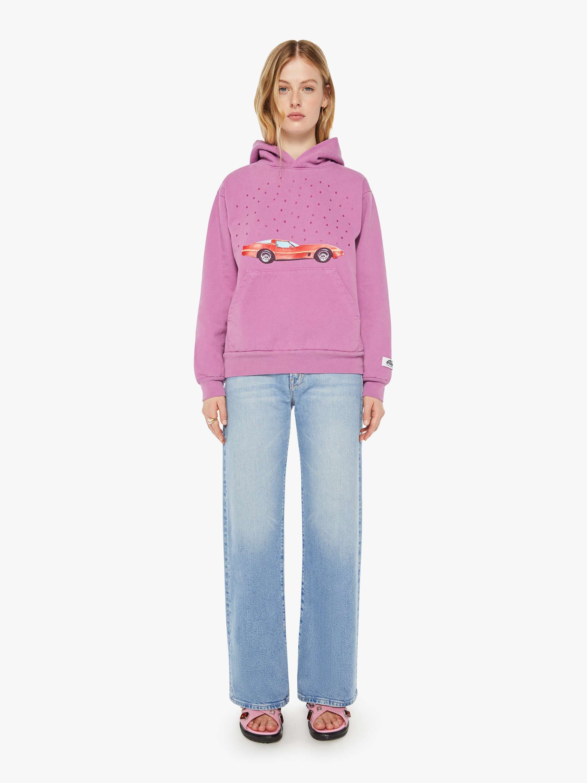 Cloney Prince Pullover Hoodie - Lavender - Image 5