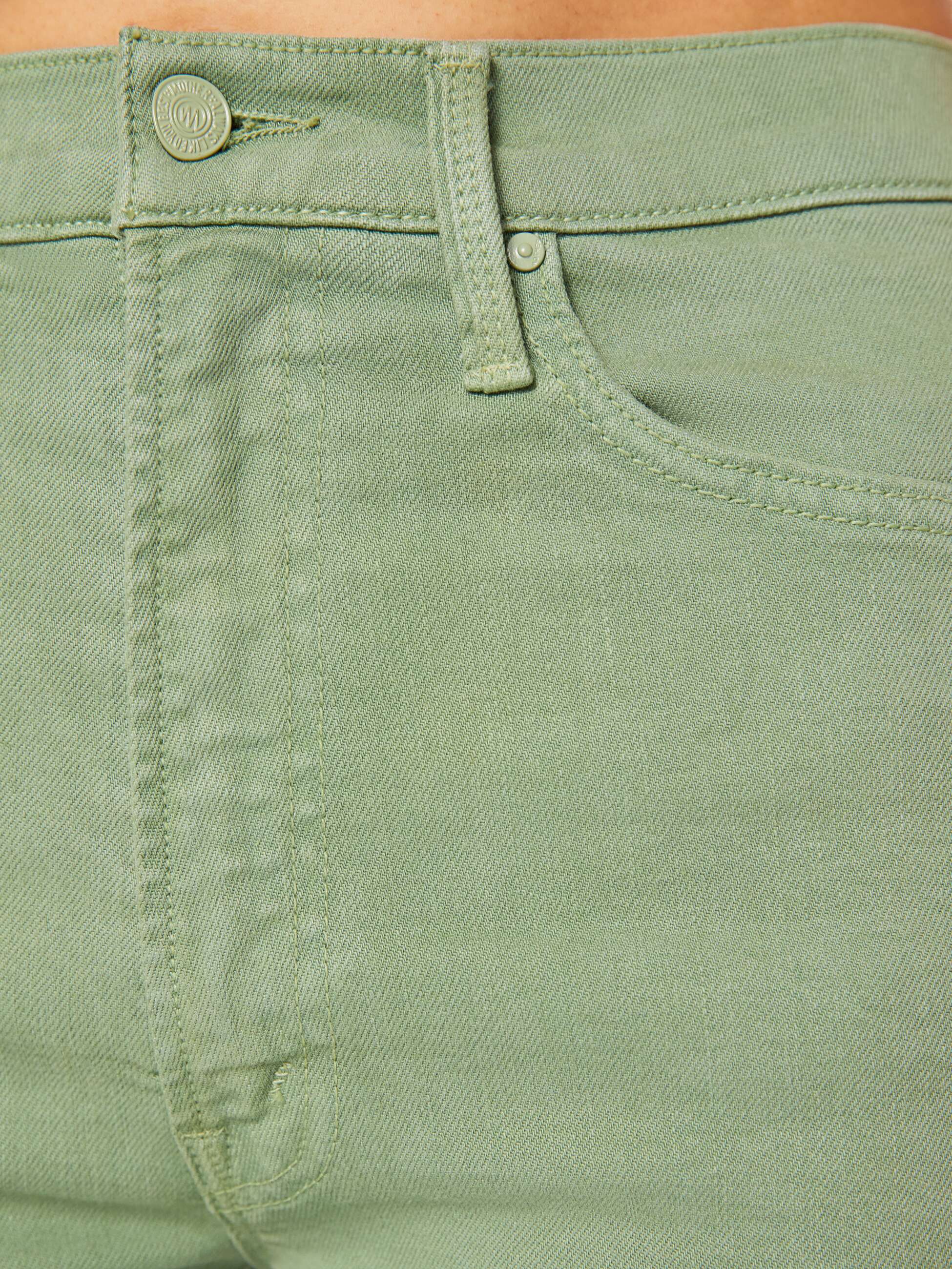 High Waisted Rider Ankle Step Fray - Mistletoe - Image 6