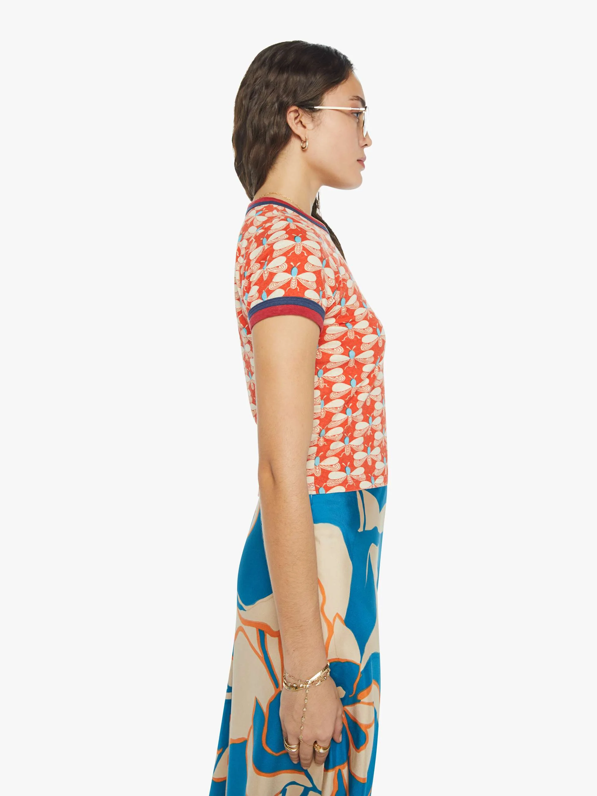 La DoubleJ x MOTHER The Itty Bitty Double Binder Ringer - Pull My Petaltail - Image 3