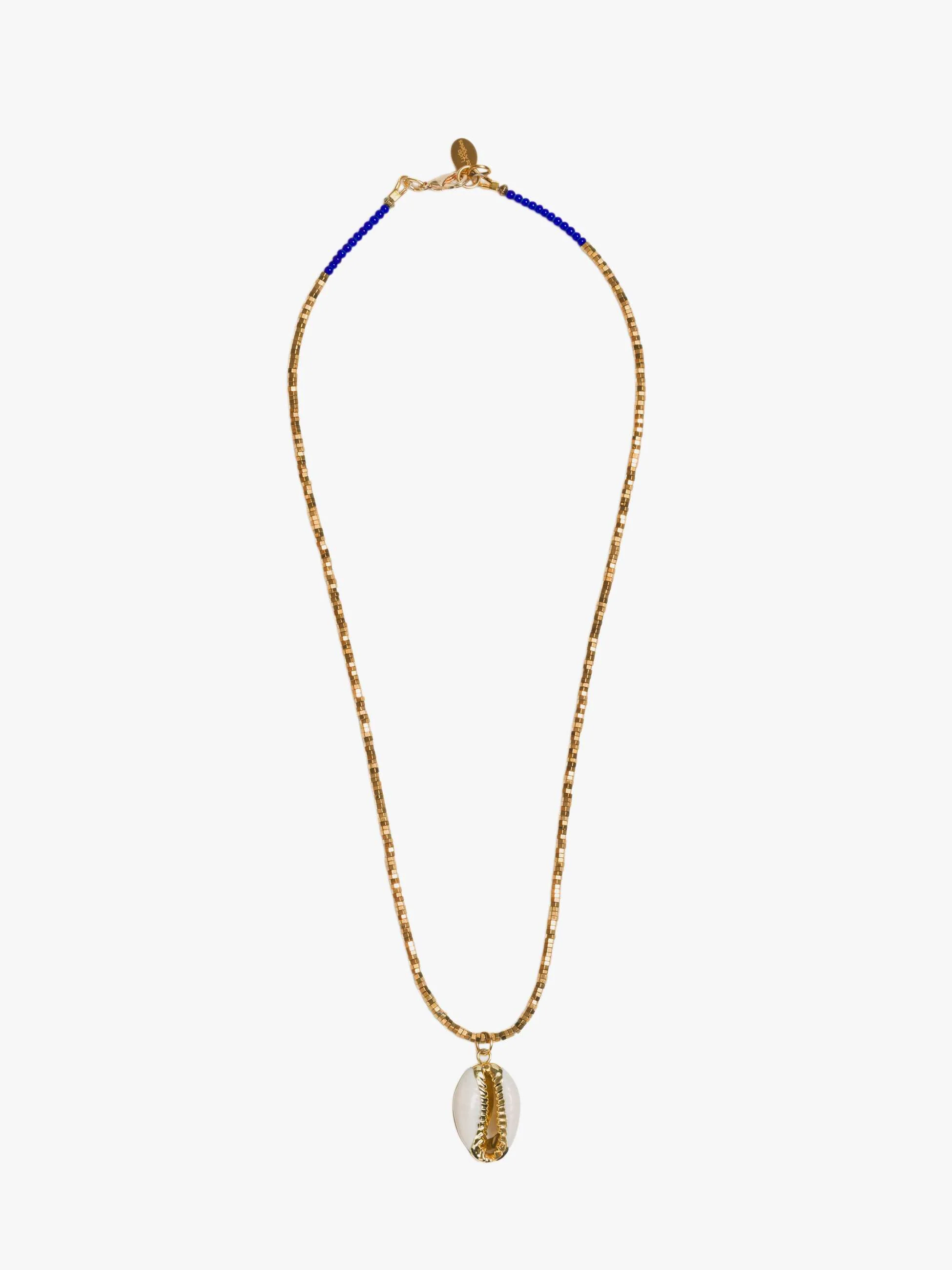 LUDA Beaded Necklace - Gold - Image 3