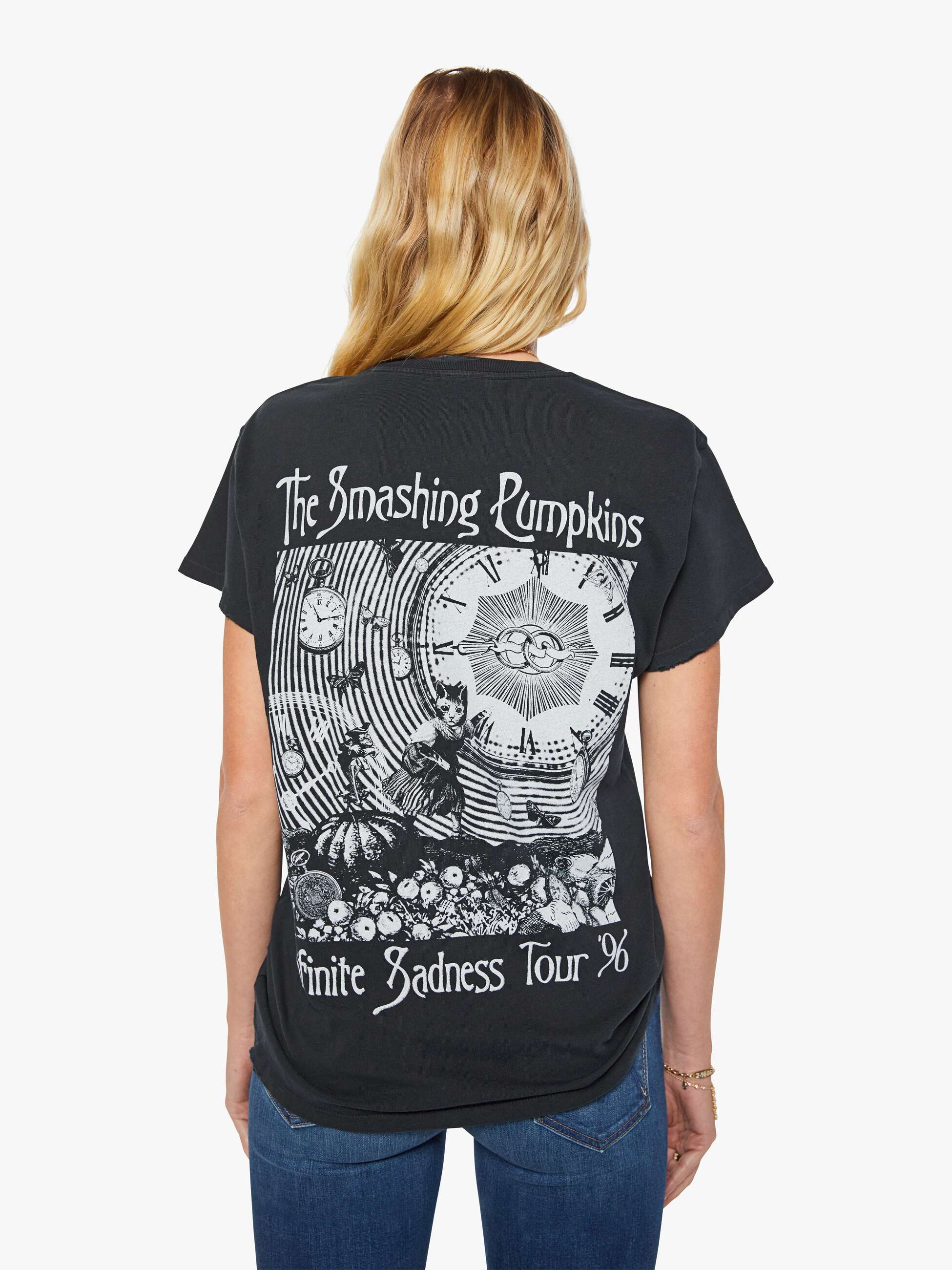 MadeWorn Smashing Pumpkins Tee - Coal - Image 4