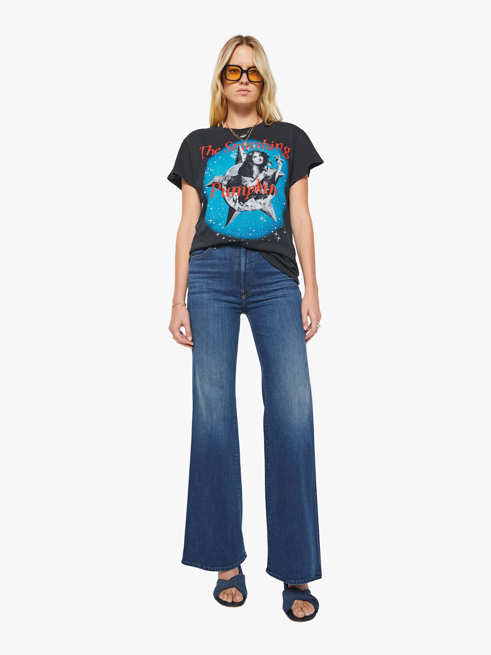 MadeWorn Smashing Pumpkins Tee - Coal - Image 5