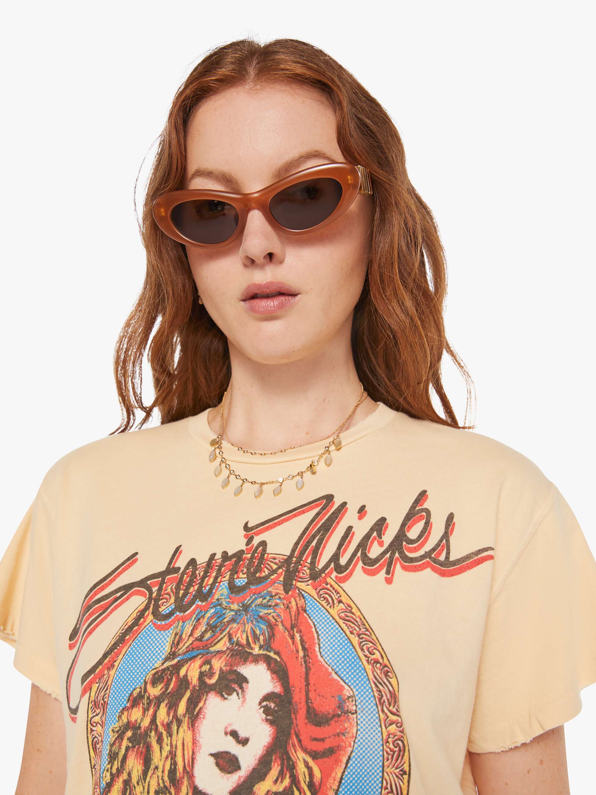 MadeWorn Stevie Nicks Tee - Sun Bleached - Image 6