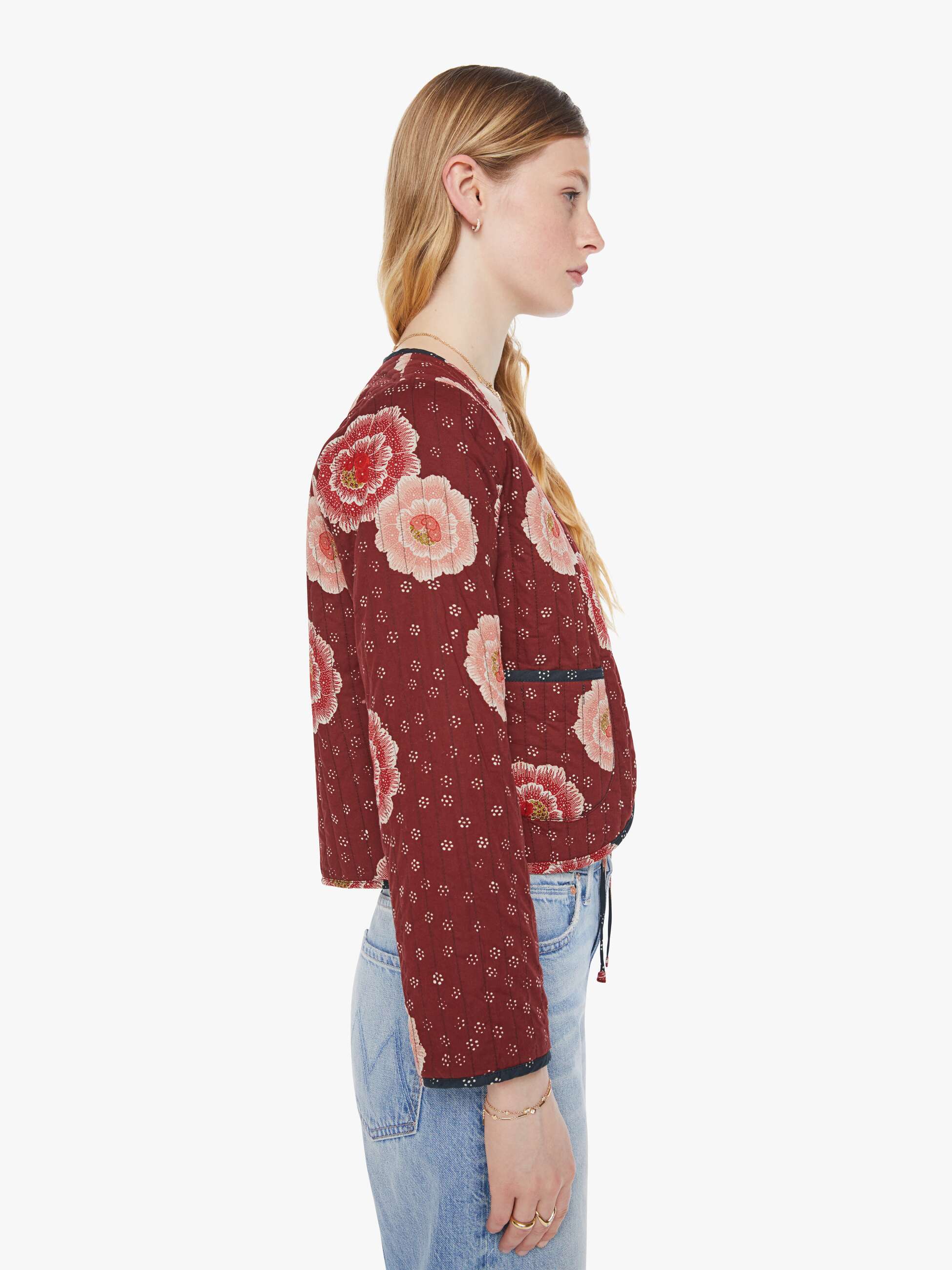 Natalie Martin Saskia Jacket - Poppy Combo - Image 3