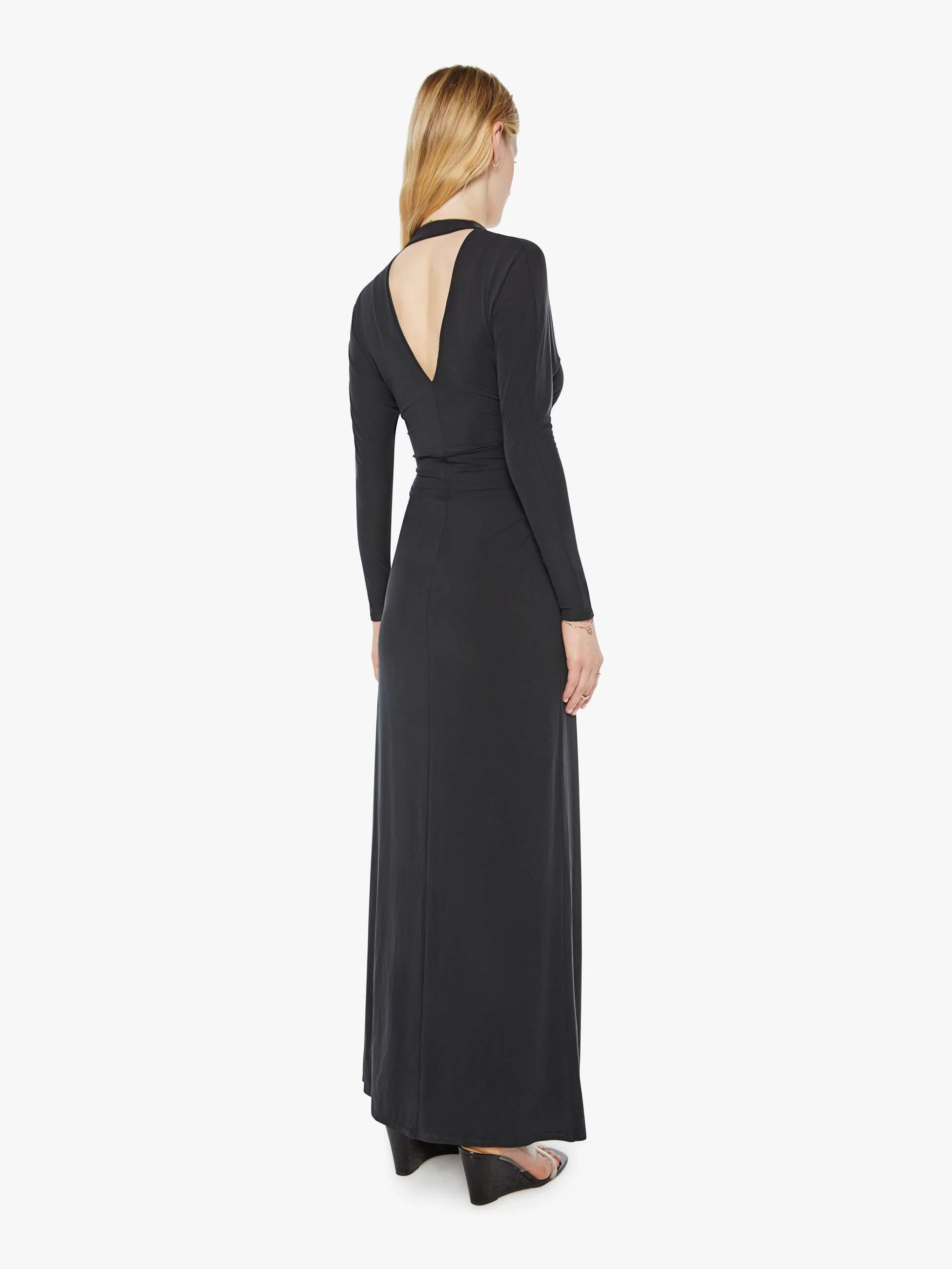 SABLYN Simone Dolman V-Neck Maxi Dress - Black - Image 4