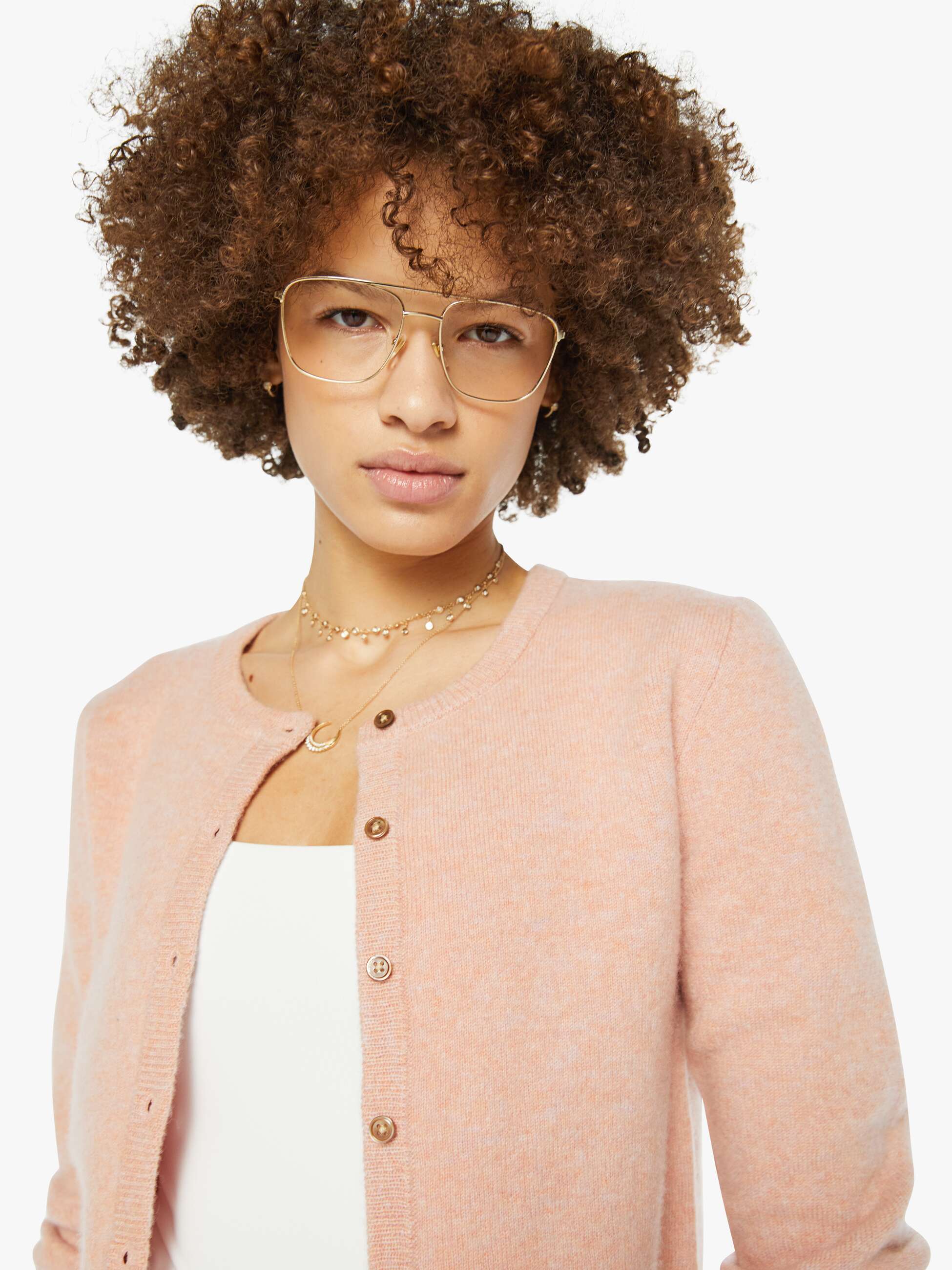 SPRWMN Baby Cardigan - Rose - Image 6