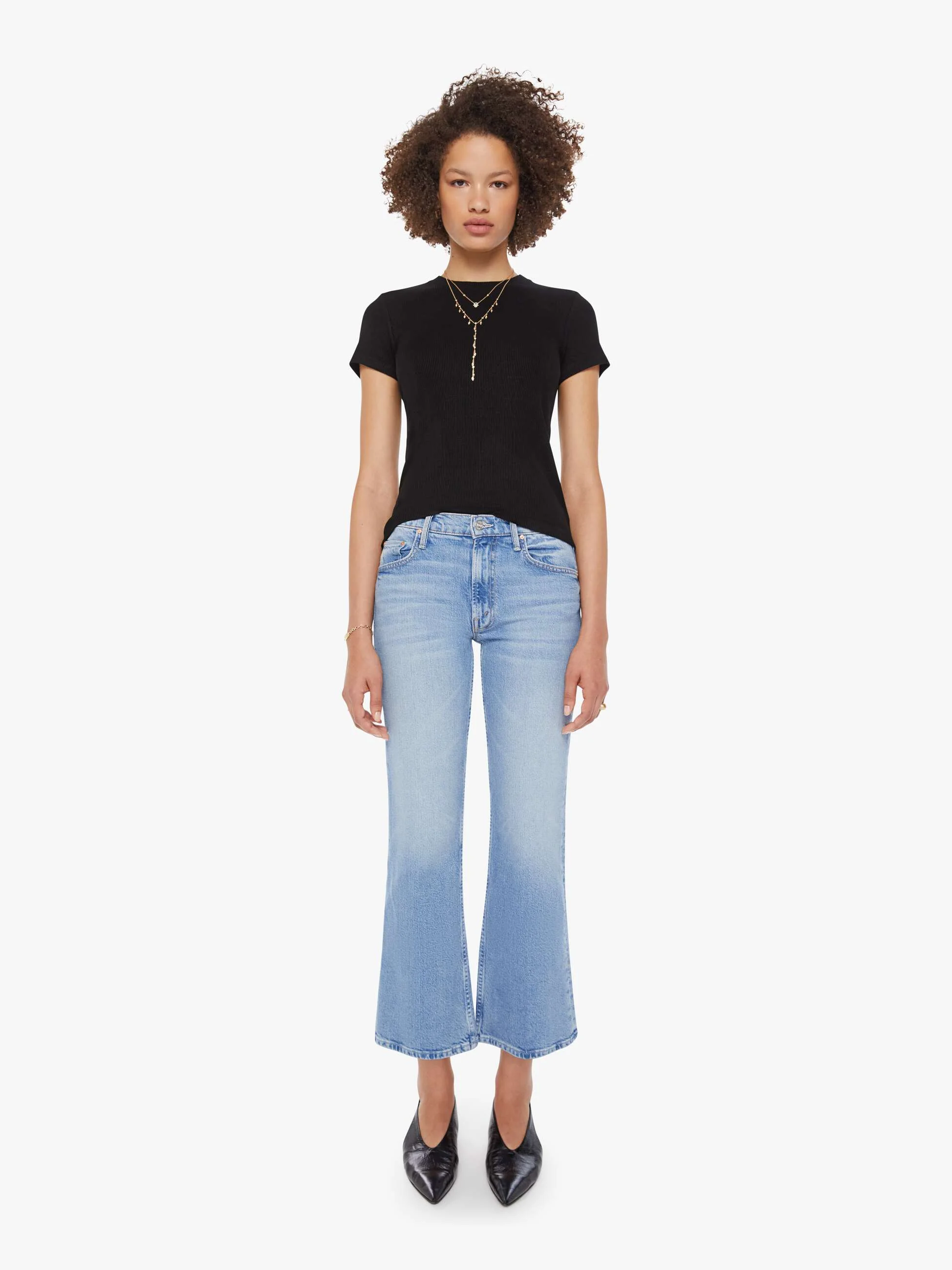 SPRWMN Baby Tee - Black - Image 5