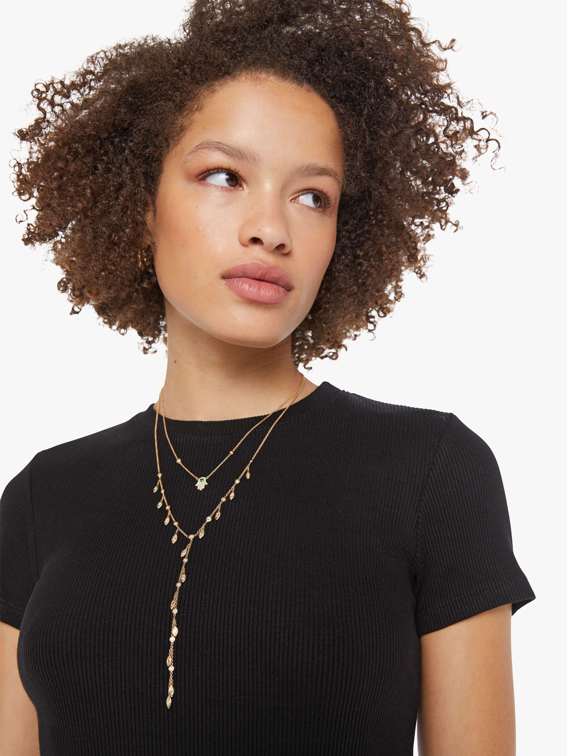 SPRWMN Baby Tee - Black - Image 6