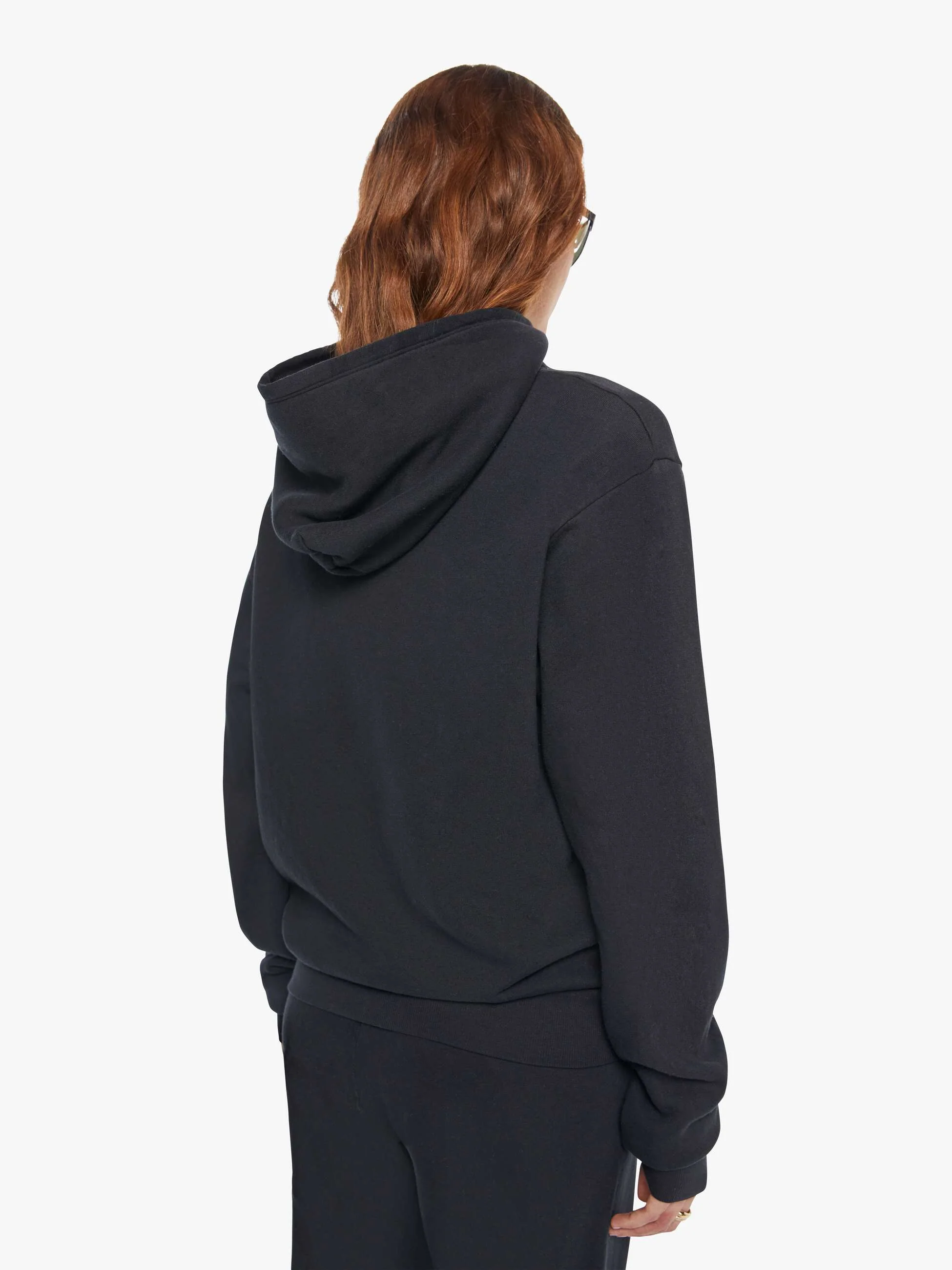 SPRWMN Heart Hoodie - Black - Image 4