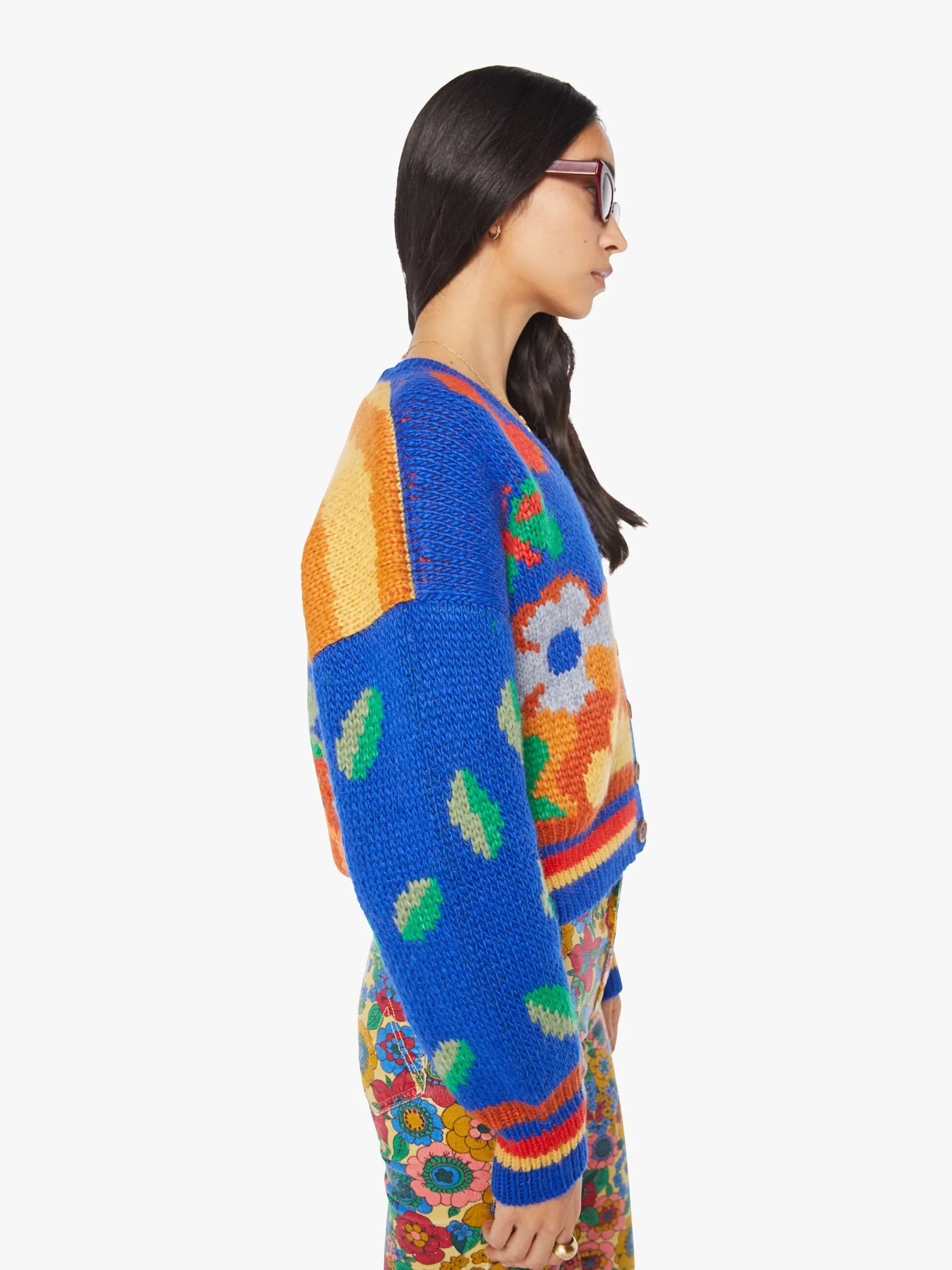 The Button Cardigan - Fantasia - Image 3