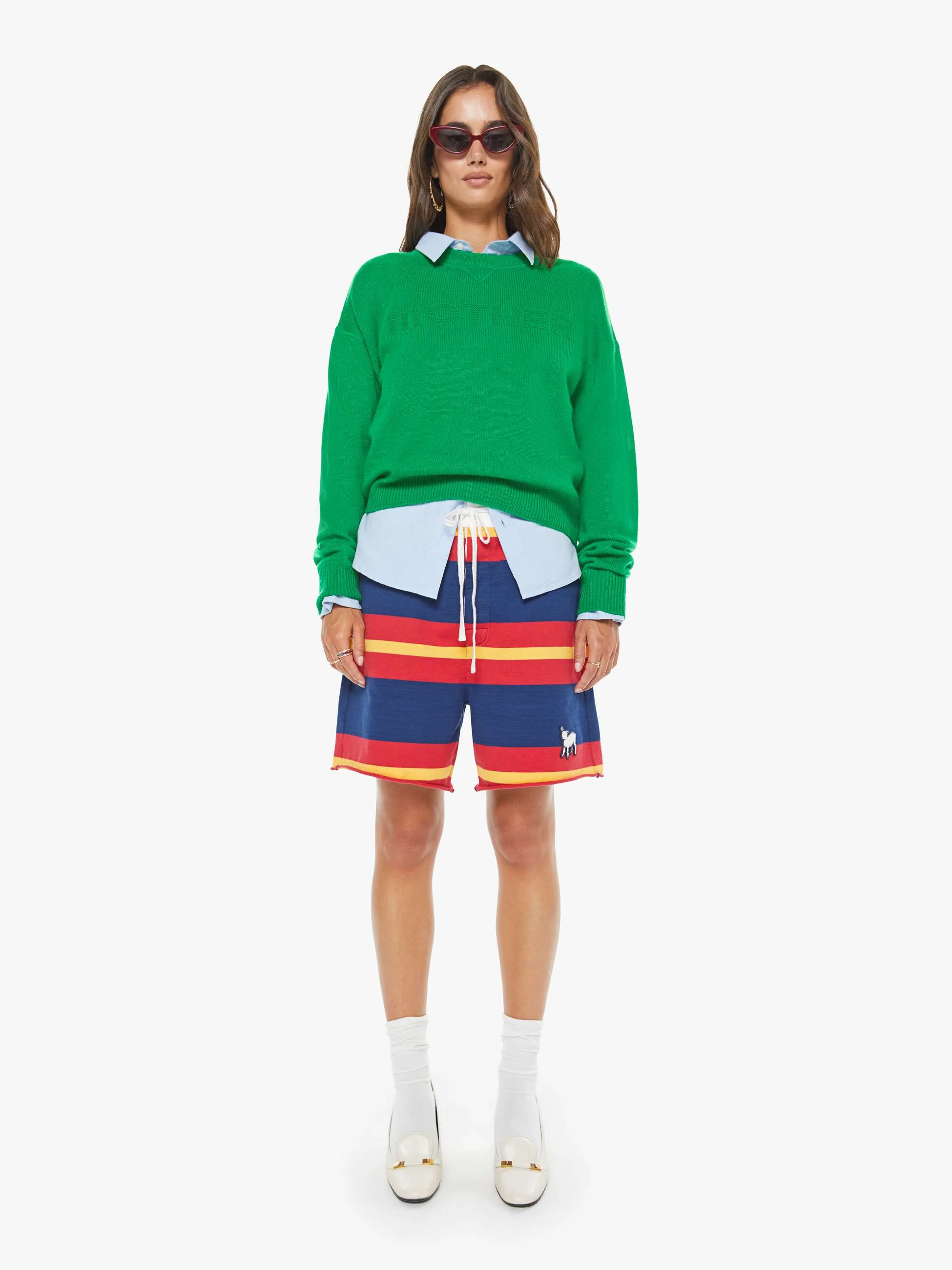 The Logo Jumper - Green - Image 4