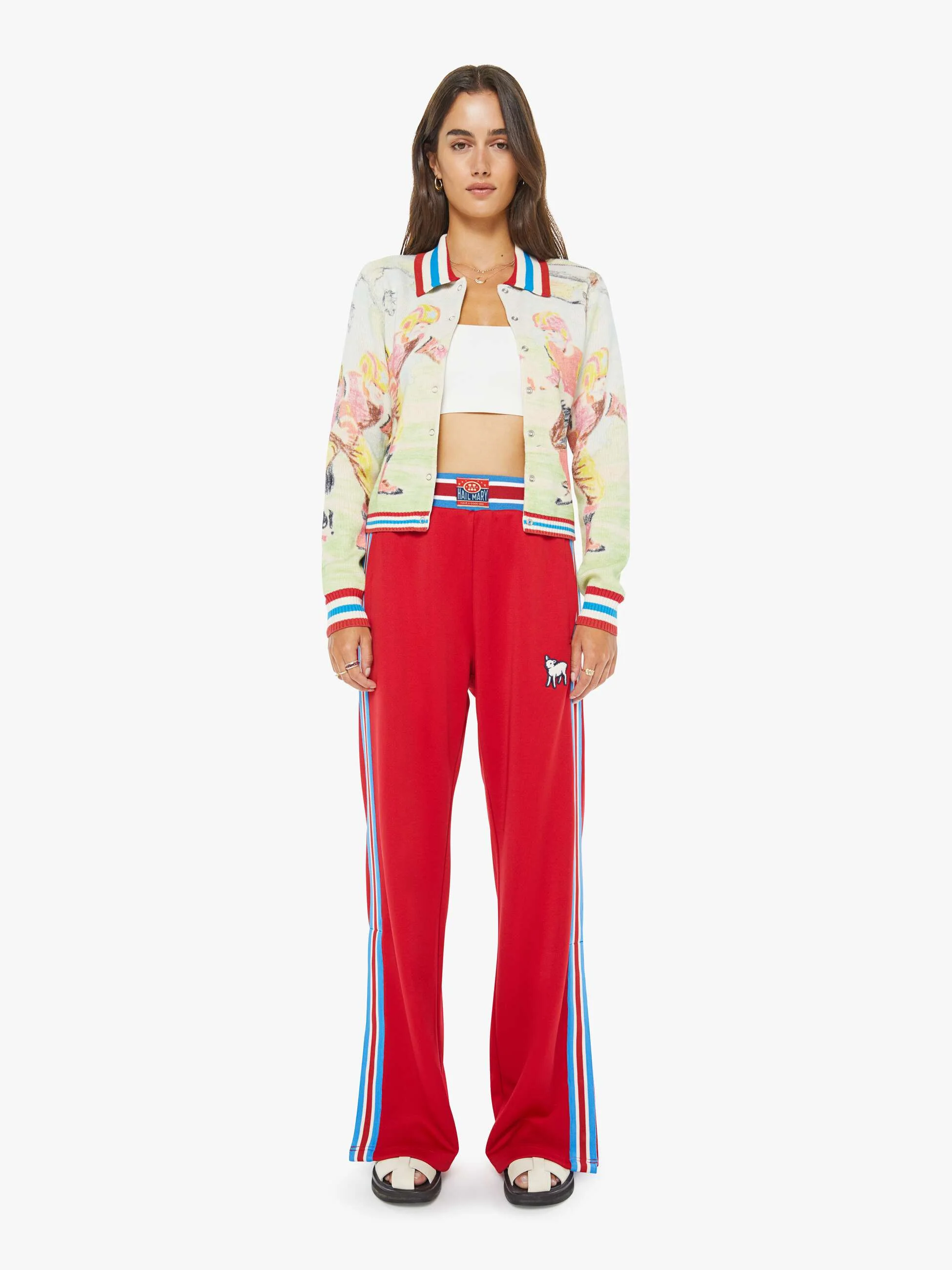 The Slim Raquette Cardigan - Scramble - Image 4