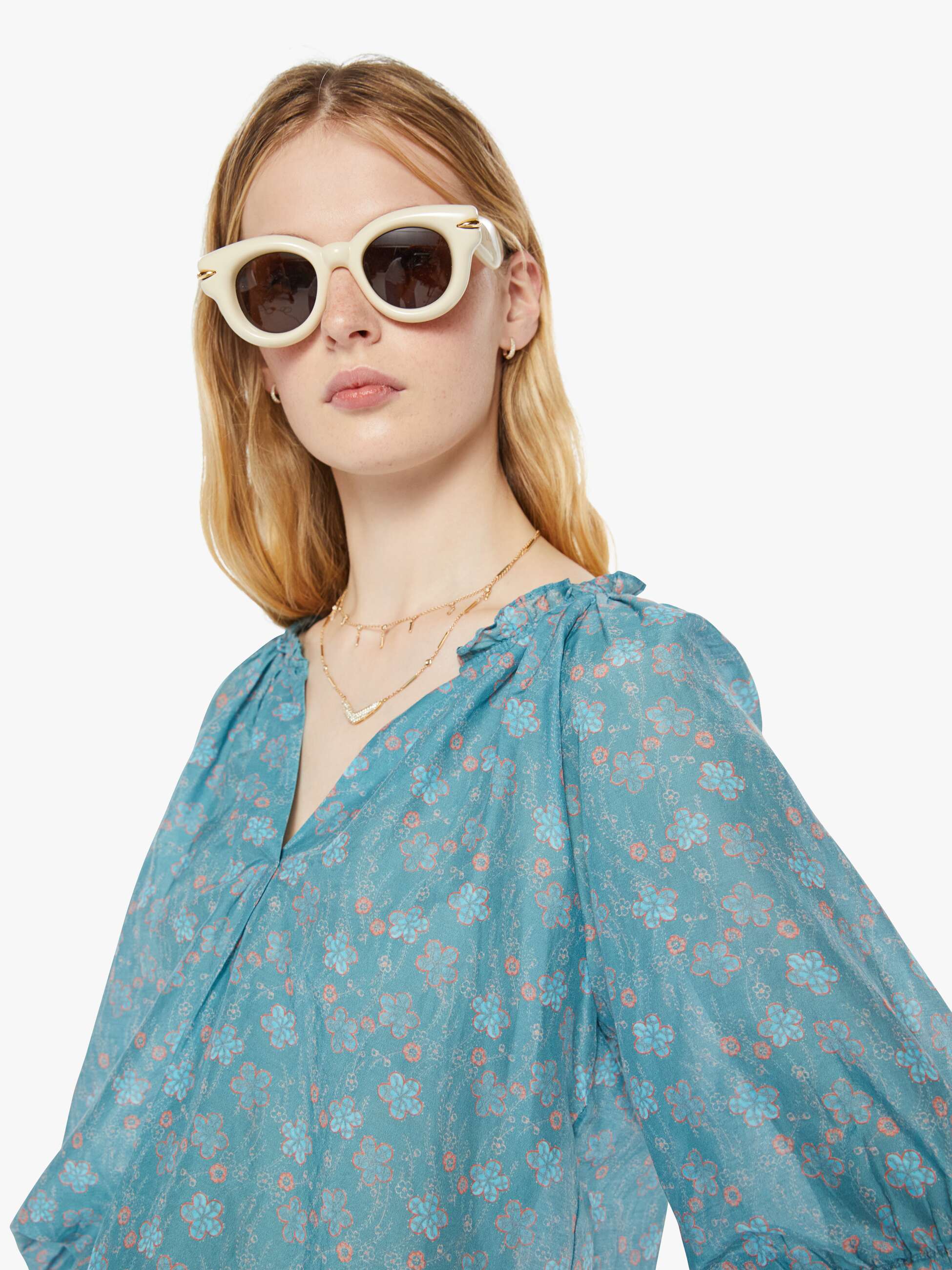 XiRENA Jules Shirt - Aqua Teal - Image 6