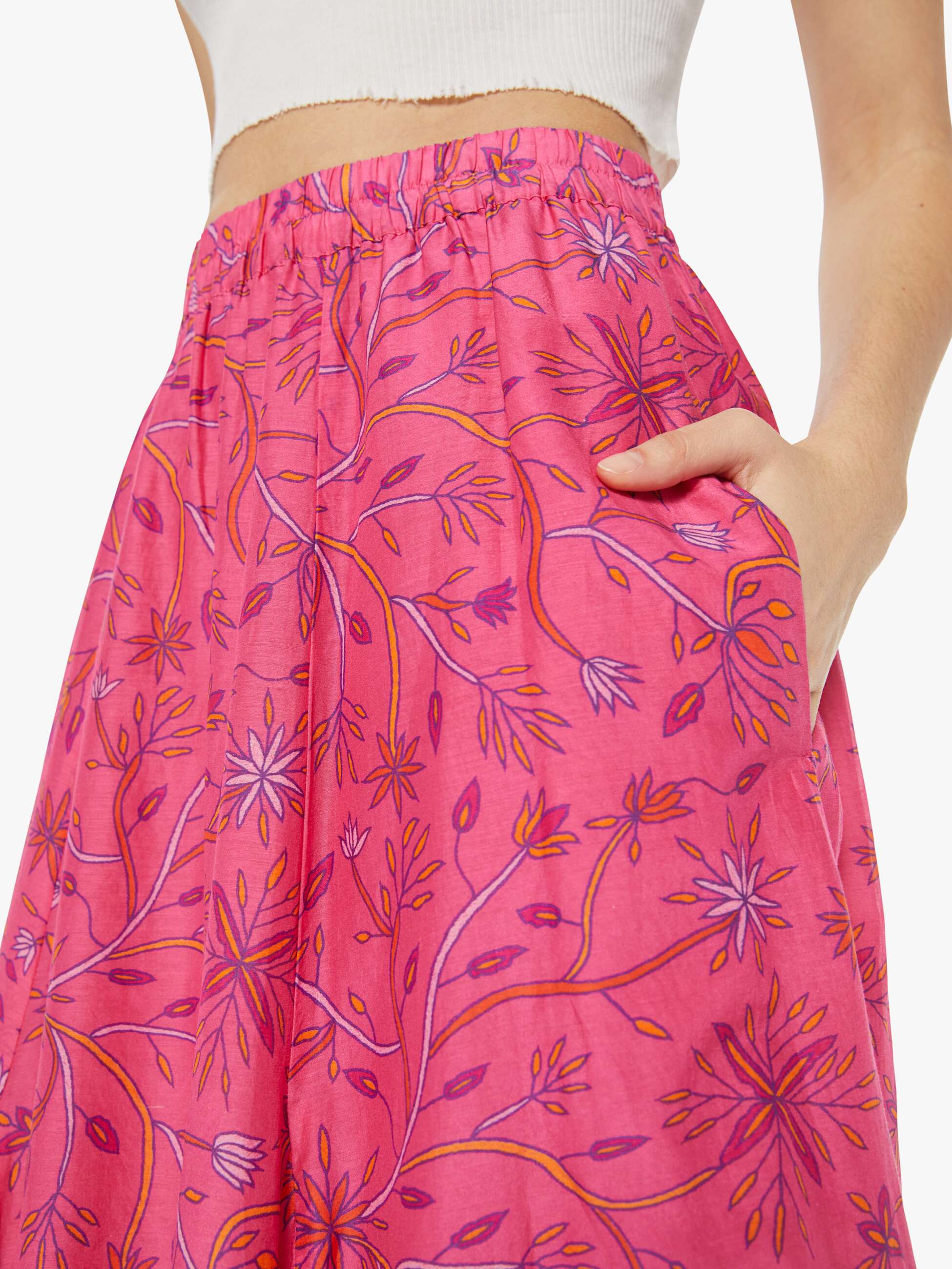 XiRENA Roxane Skirt - Fuchsia Melon - Image 5