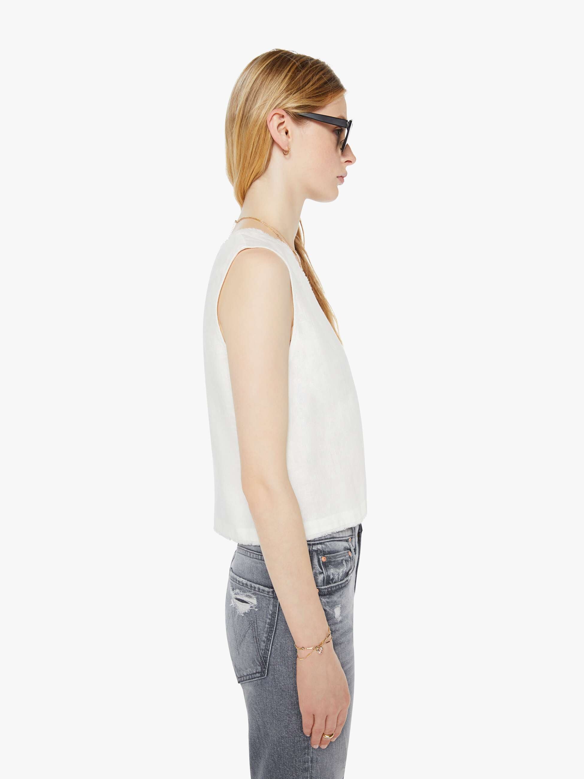 XiRENA Zadig Top - White - Image 3